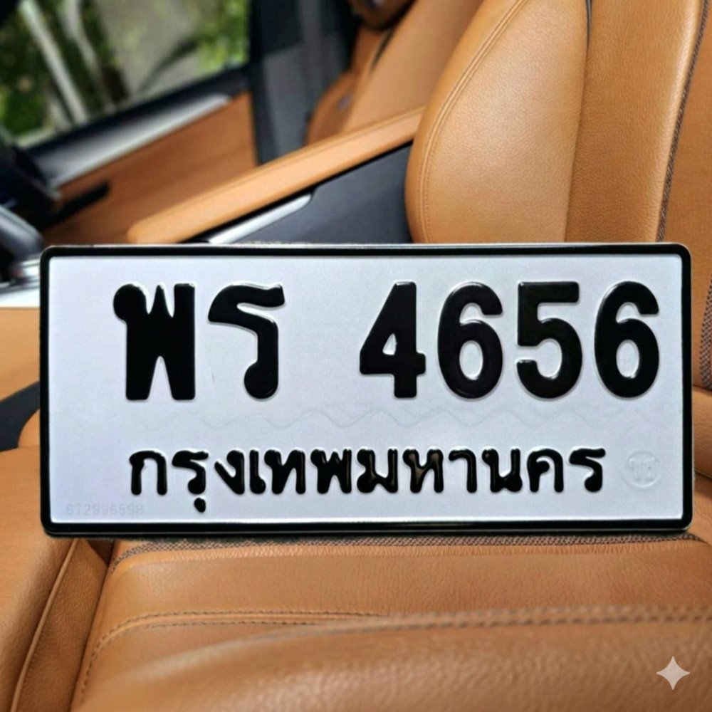 ทะเบียนรถ 4656