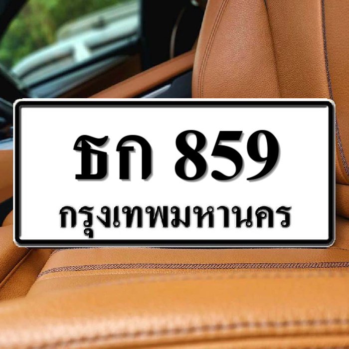 ทะเบียนรถ 859